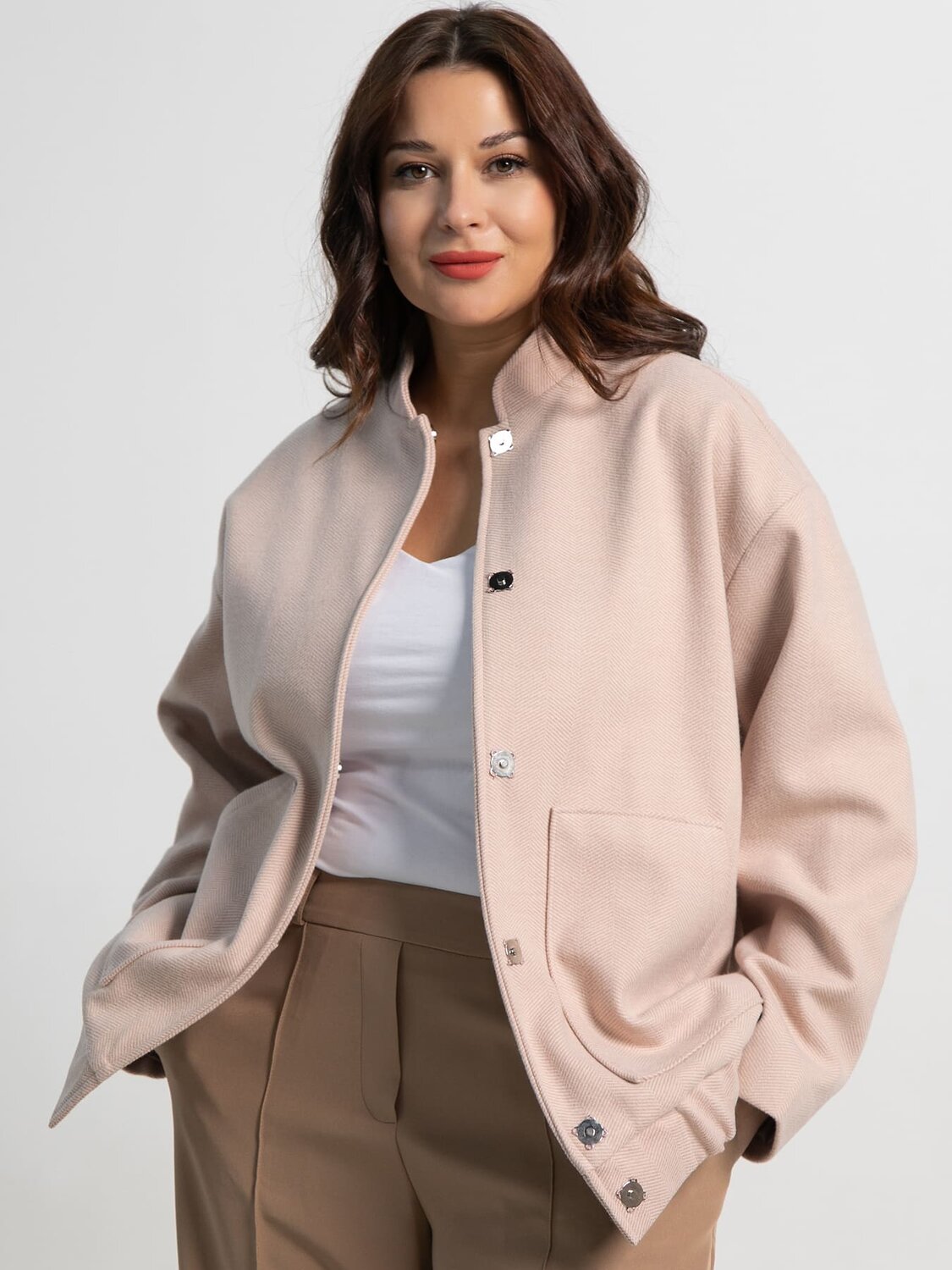 LT Collection Бомбер 590066 Б15531-13М розовый