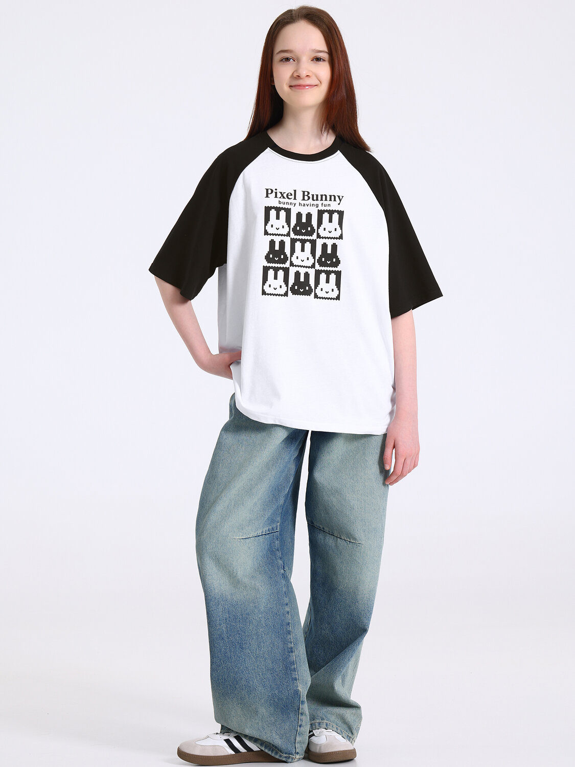 Апрель Футболка 590090 1ДДФК4980001 белый+черный