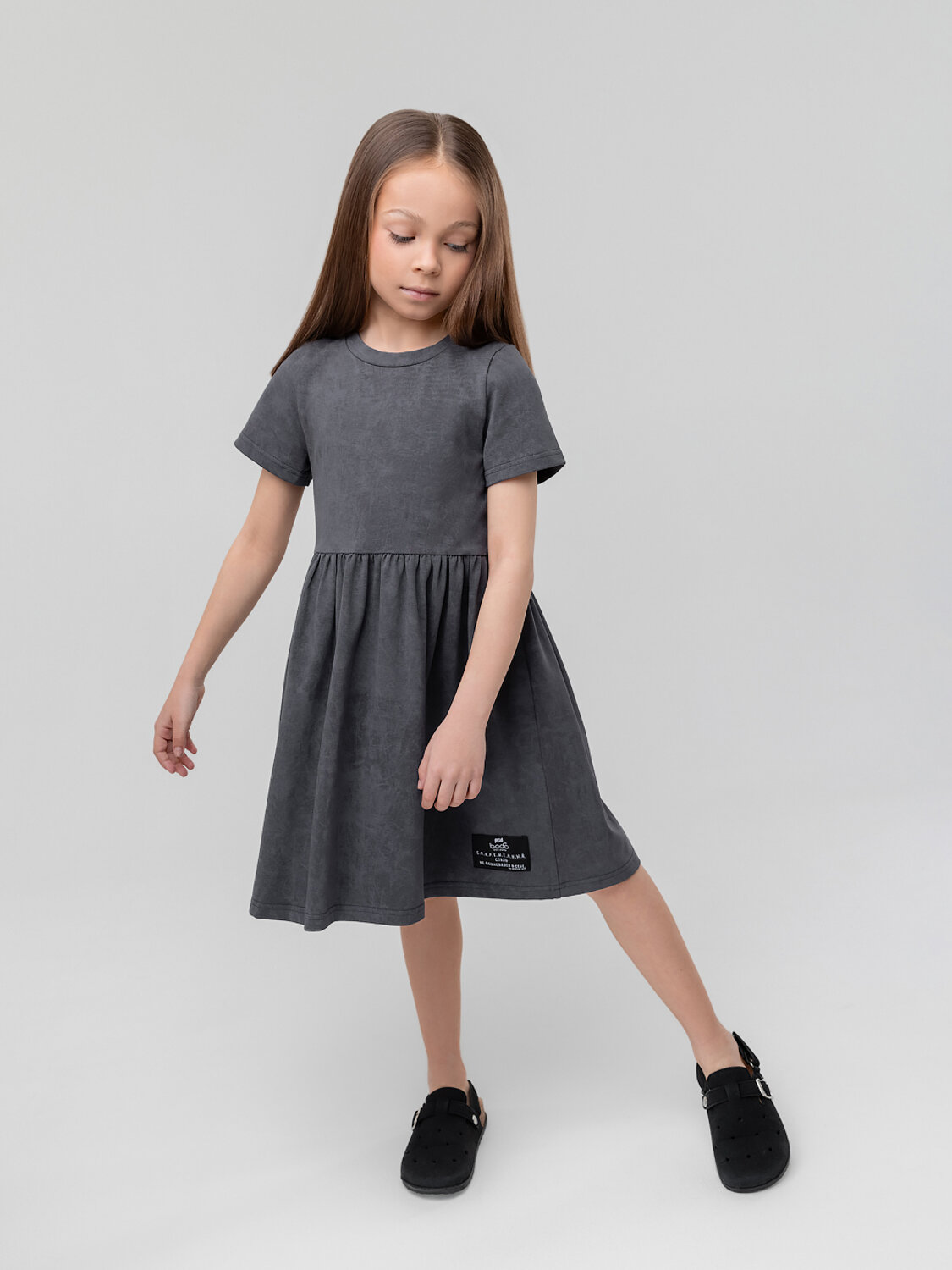 Bodo Платье 590119 18-188MD серый