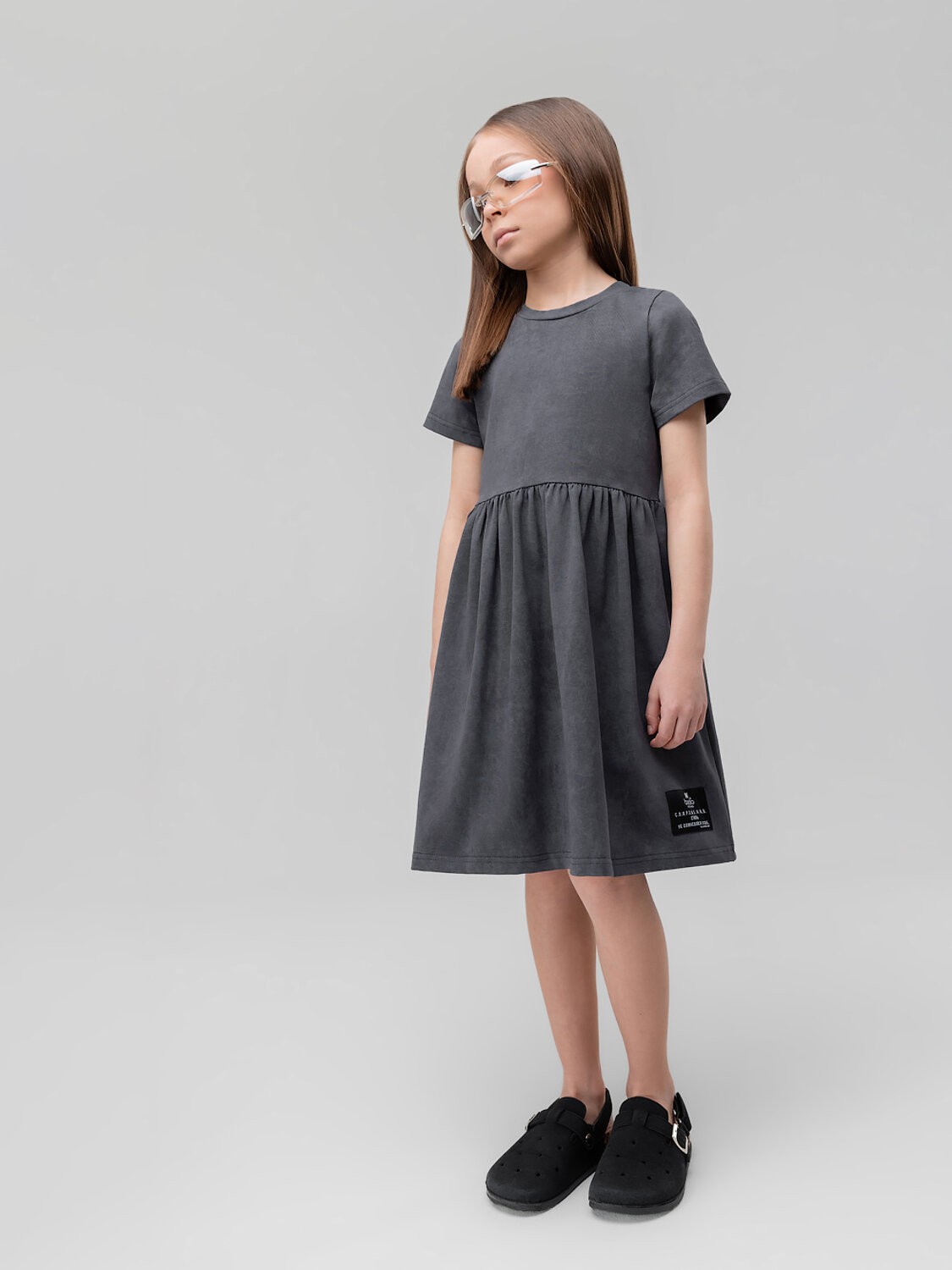 Bodo Платье 590119 18-188MD серый