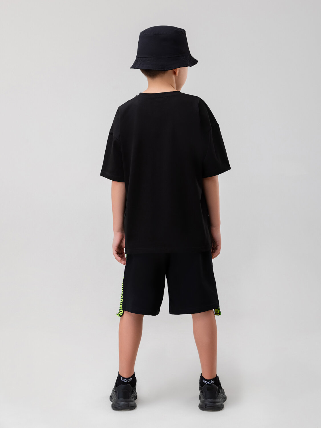 Bodo Шорты 590140 8-64МU черный (лимонный)