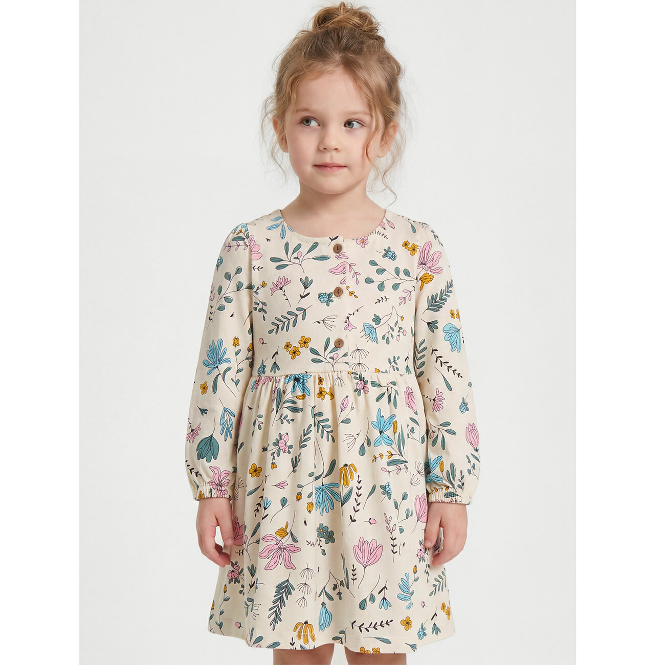 YOULALA Платье 590165 1715100111 бежевый