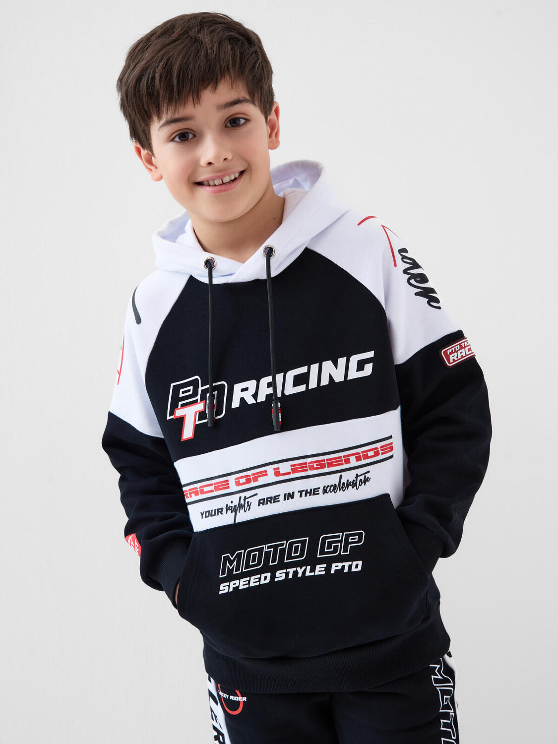 PLAYTODAY Толстовка 590182 12611505 белый,черный