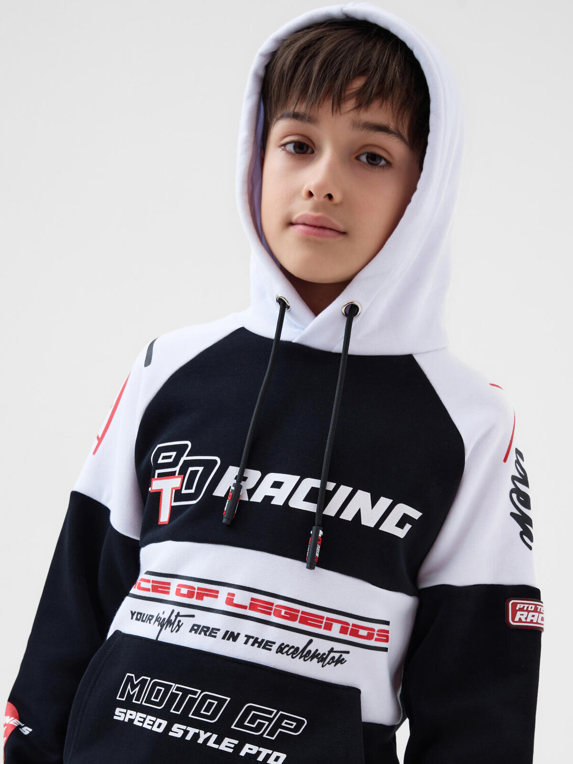 PLAYTODAY Толстовка 590182 12611505 белый,черный