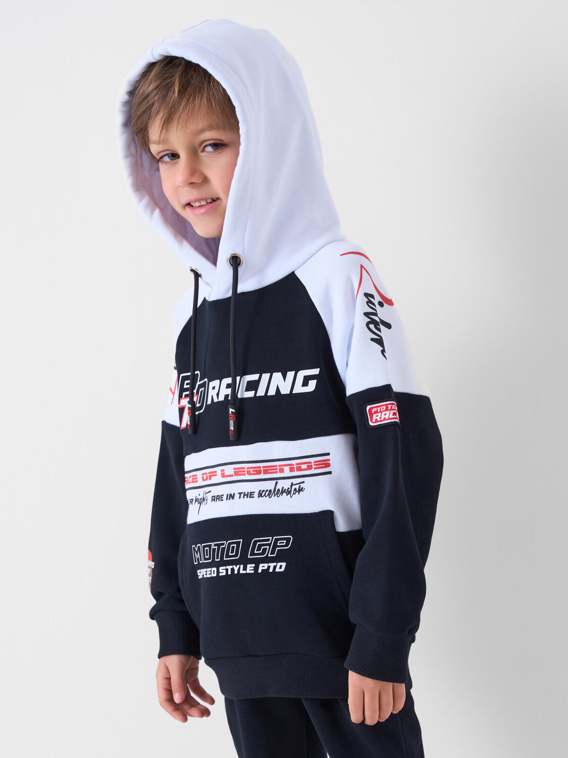 PLAYTODAY Толстовка 590185 12612295 белый,черный