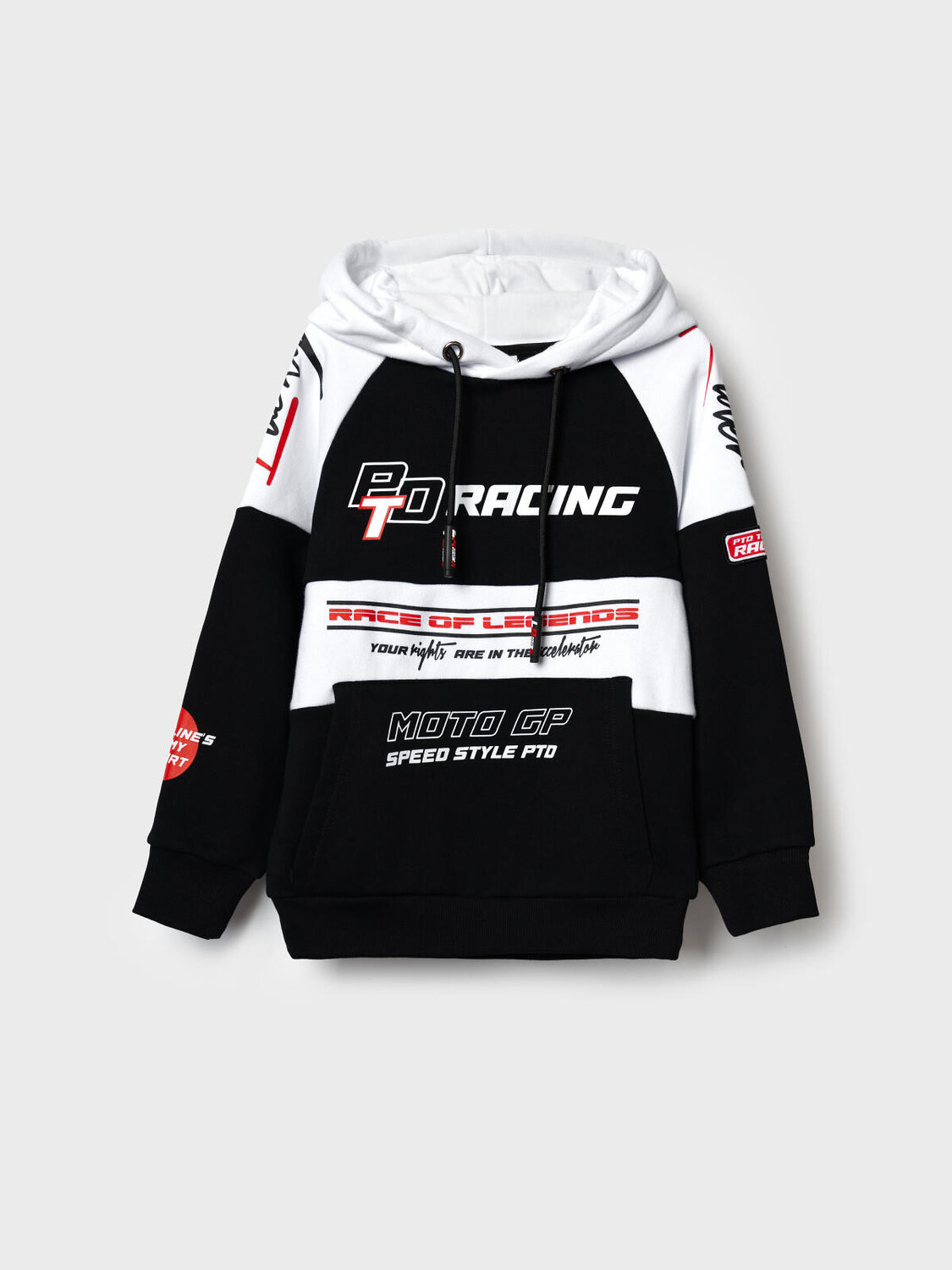 PLAYTODAY Толстовка 590185 12612295 белый,черный