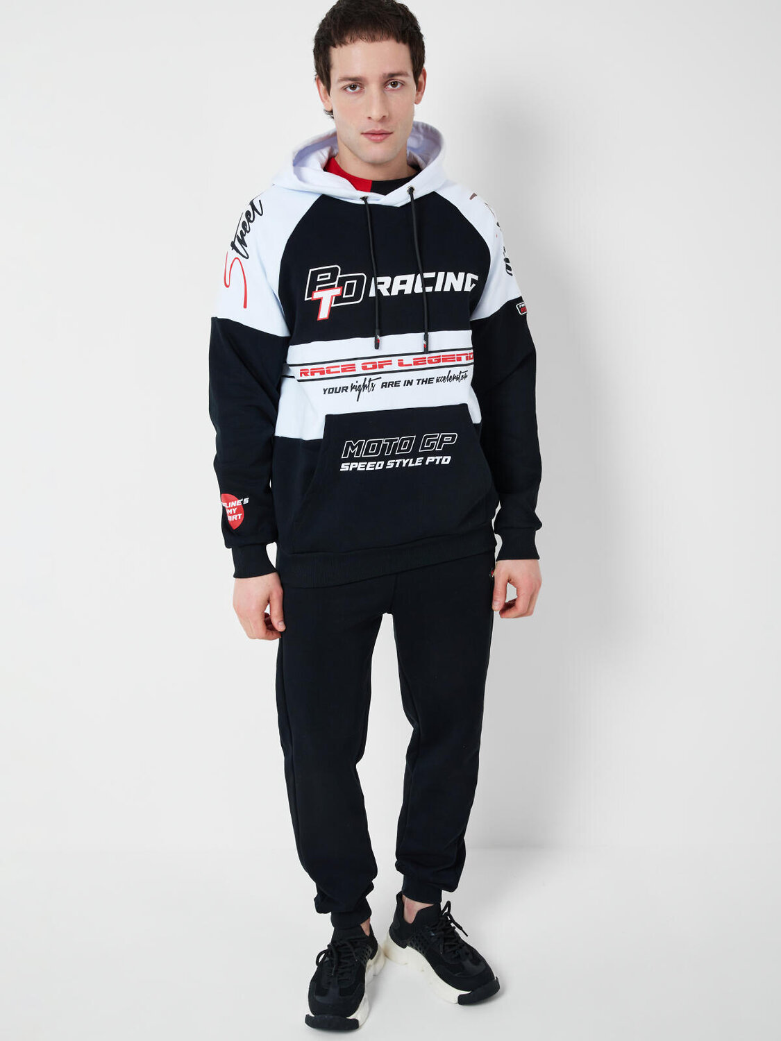 PLAYTODAY Толстовка 590187 12656072 белый,черный