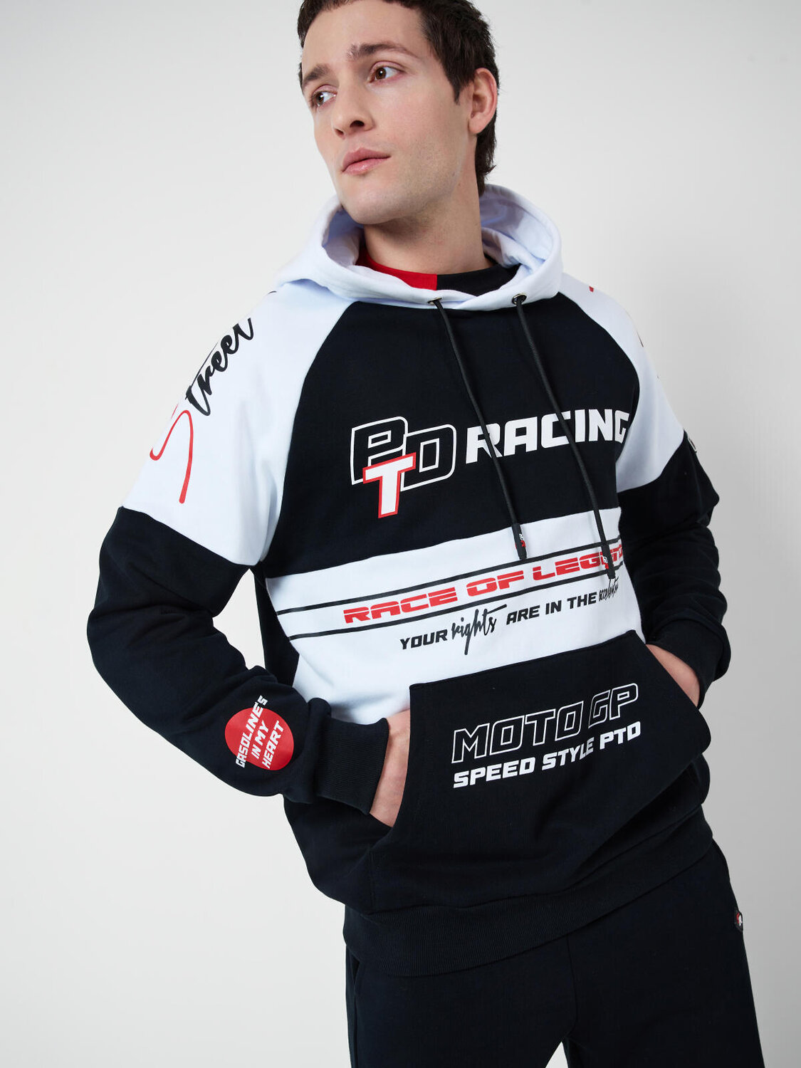 PLAYTODAY Толстовка 590187 12656072 белый,черный