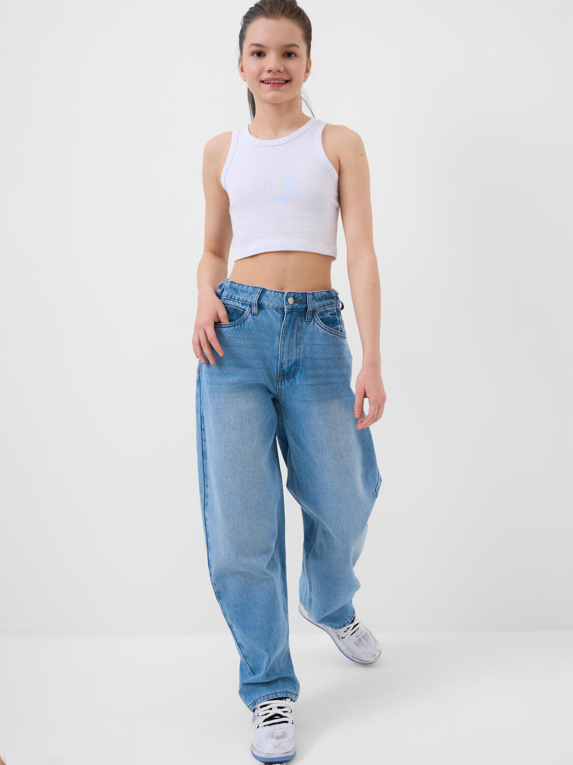 PLAYTODAY Топ 590190 12621660 белый,сиреневый