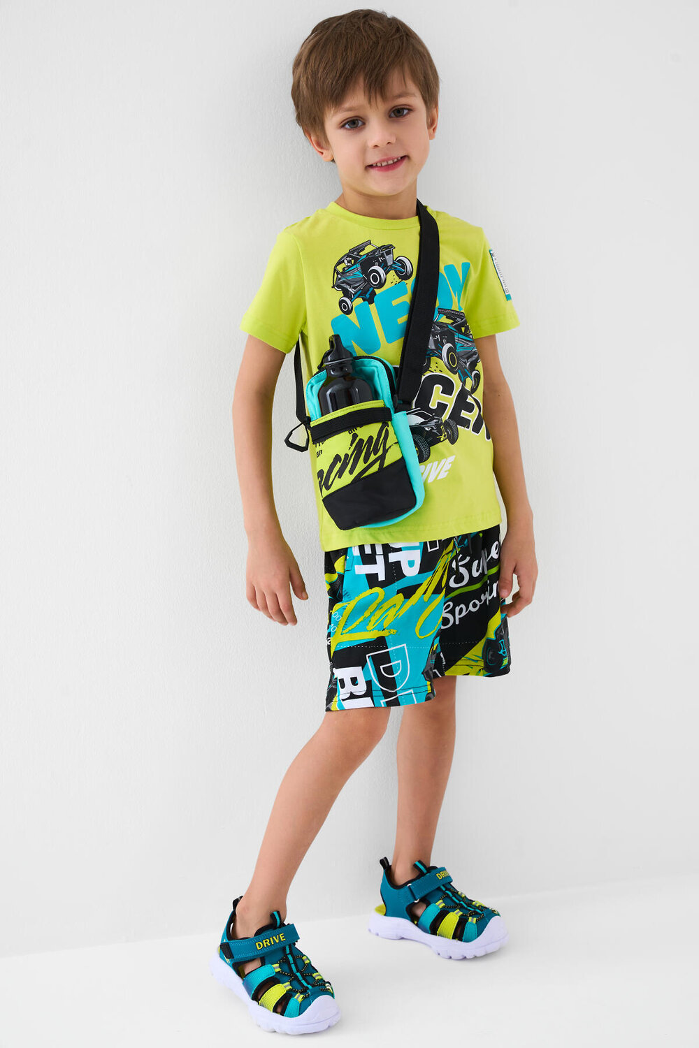 PLAYTODAY Сандалии 590193 12612750 голубой,зеленый