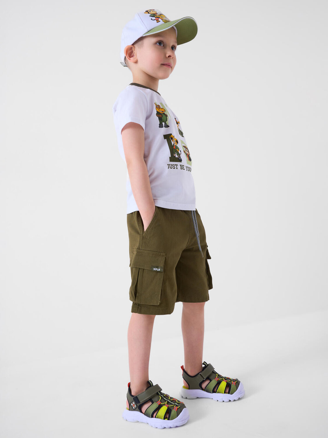 PLAYTODAY Сандалии 590194 12612751 хаки,зеленый