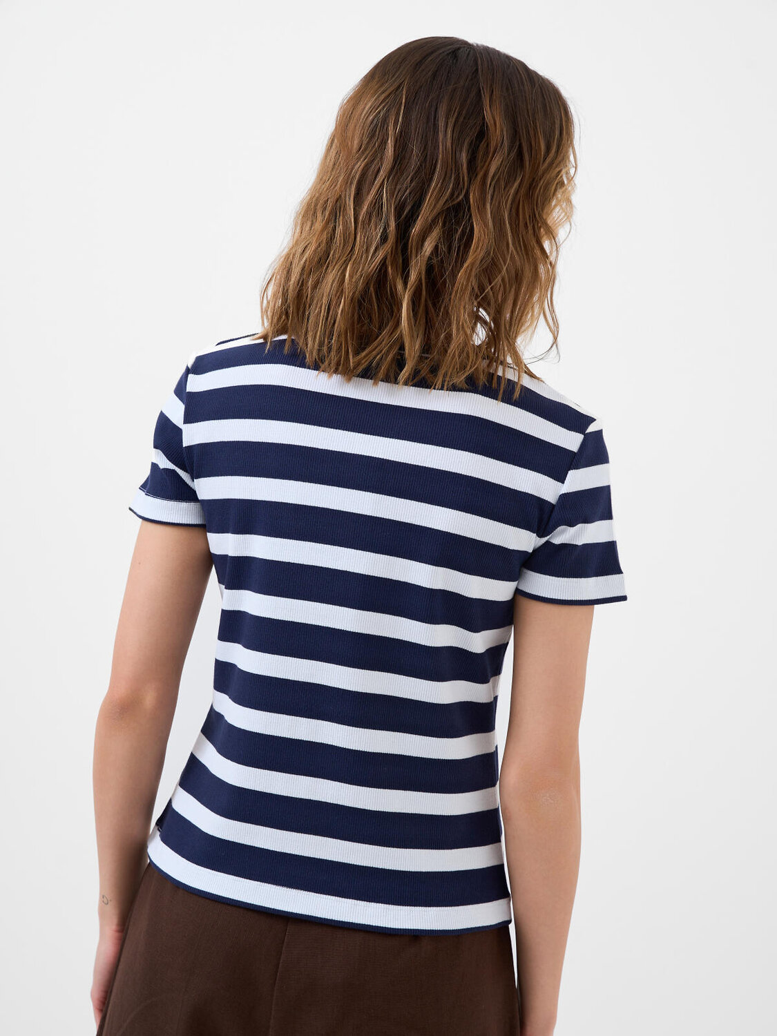 PLAYTODAY Блузка 590244 12666046 белый,тёмно-синий