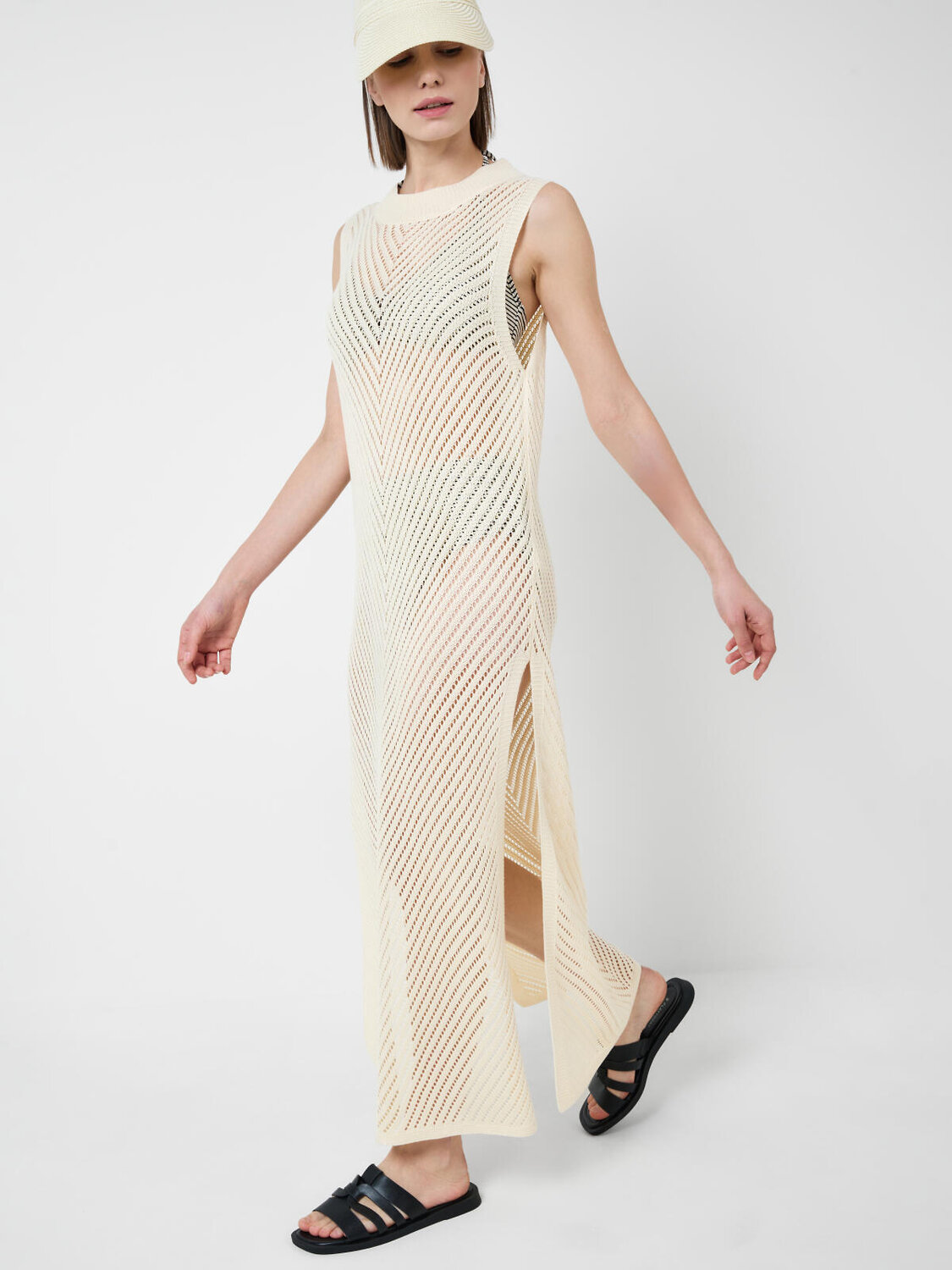 PLAYTODAY Платье 590247 12666075 бежевый