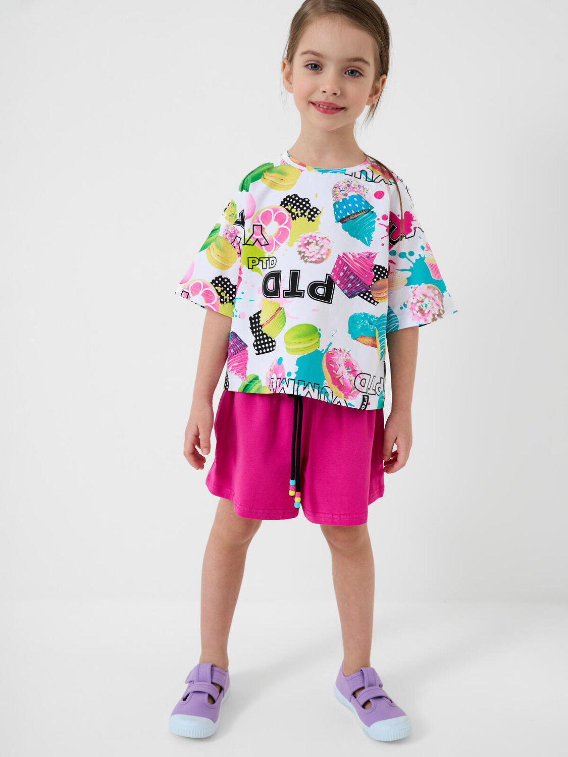 PLAYTODAY Туфли 590289 12622798 сиреневый