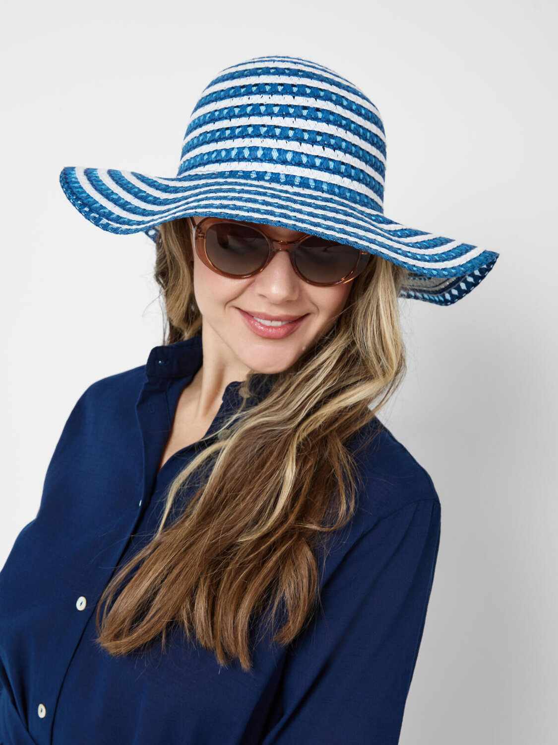 PLAYTODAY Шляпка 590295 12666296 белый,синий