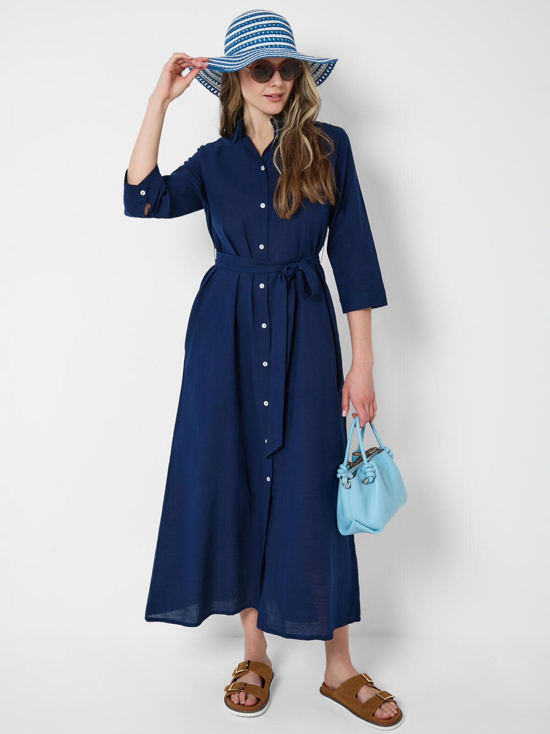 PLAYTODAY Шляпка 590295 12666296 белый,синий