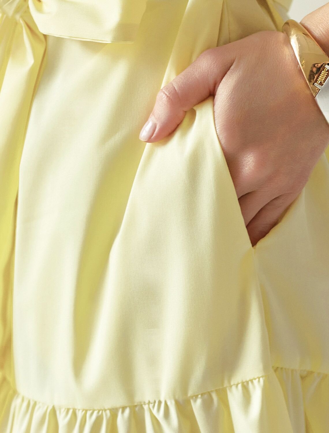 VILATTE Платье 590303 D22.265 лимонный