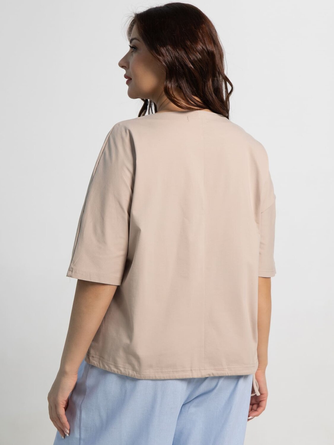 LT Collection Блуза 590305 Б15526-4М бежевый