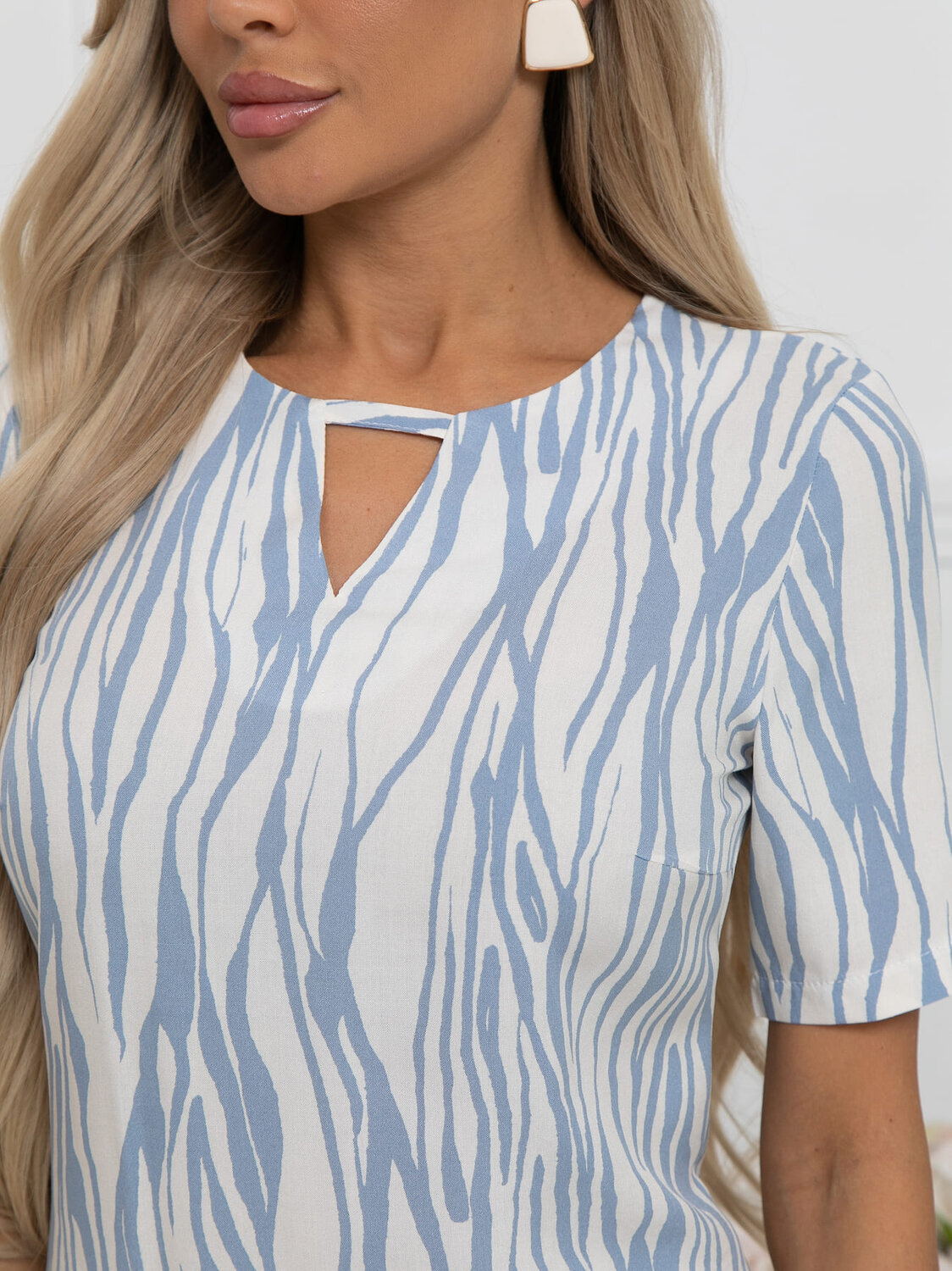 LT Collection Платье 590308 П15513-45М голубой