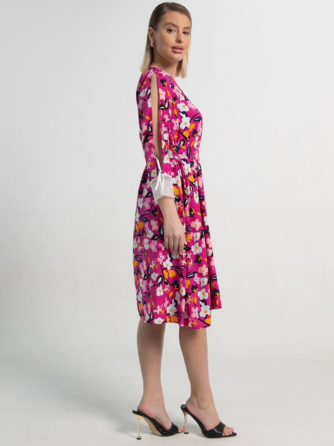 LT Collection Платье 590310 П15633-33М фуксия