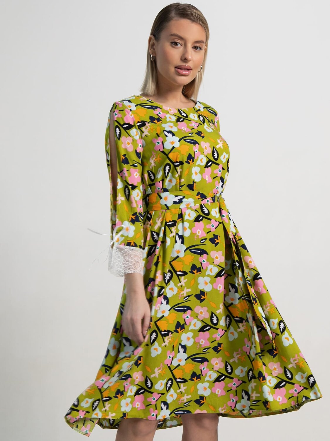 LT Collection Платье 590312 П15634-33М зеленый