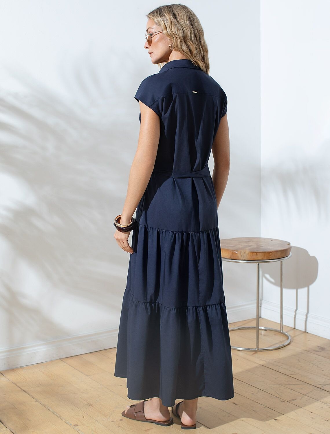 VILATTE Платье 590313 D22.265 темно-синий