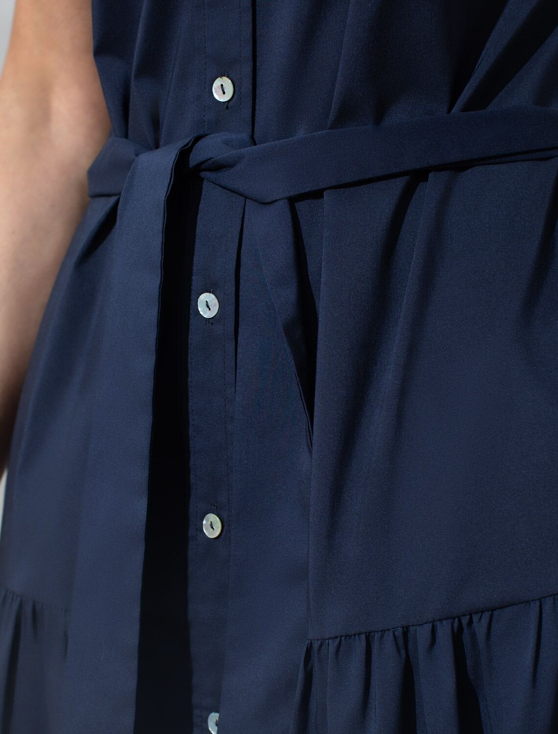 VILATTE Платье 590313 D22.265 темно-синий