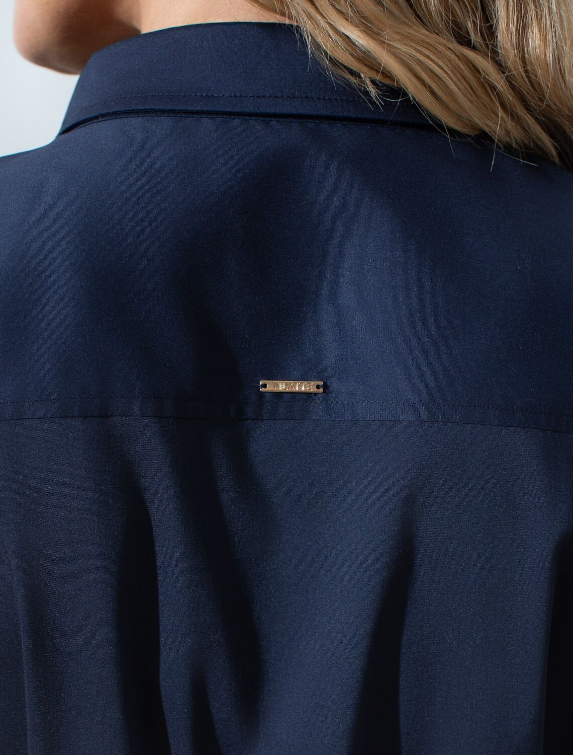 VILATTE Платье 590313 D22.265 темно-синий