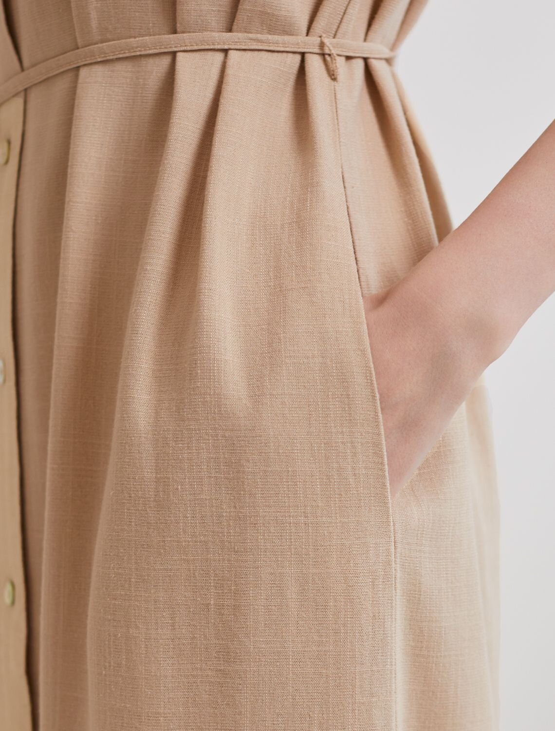 VILATTE Платье 590329 D22.269 бежевый