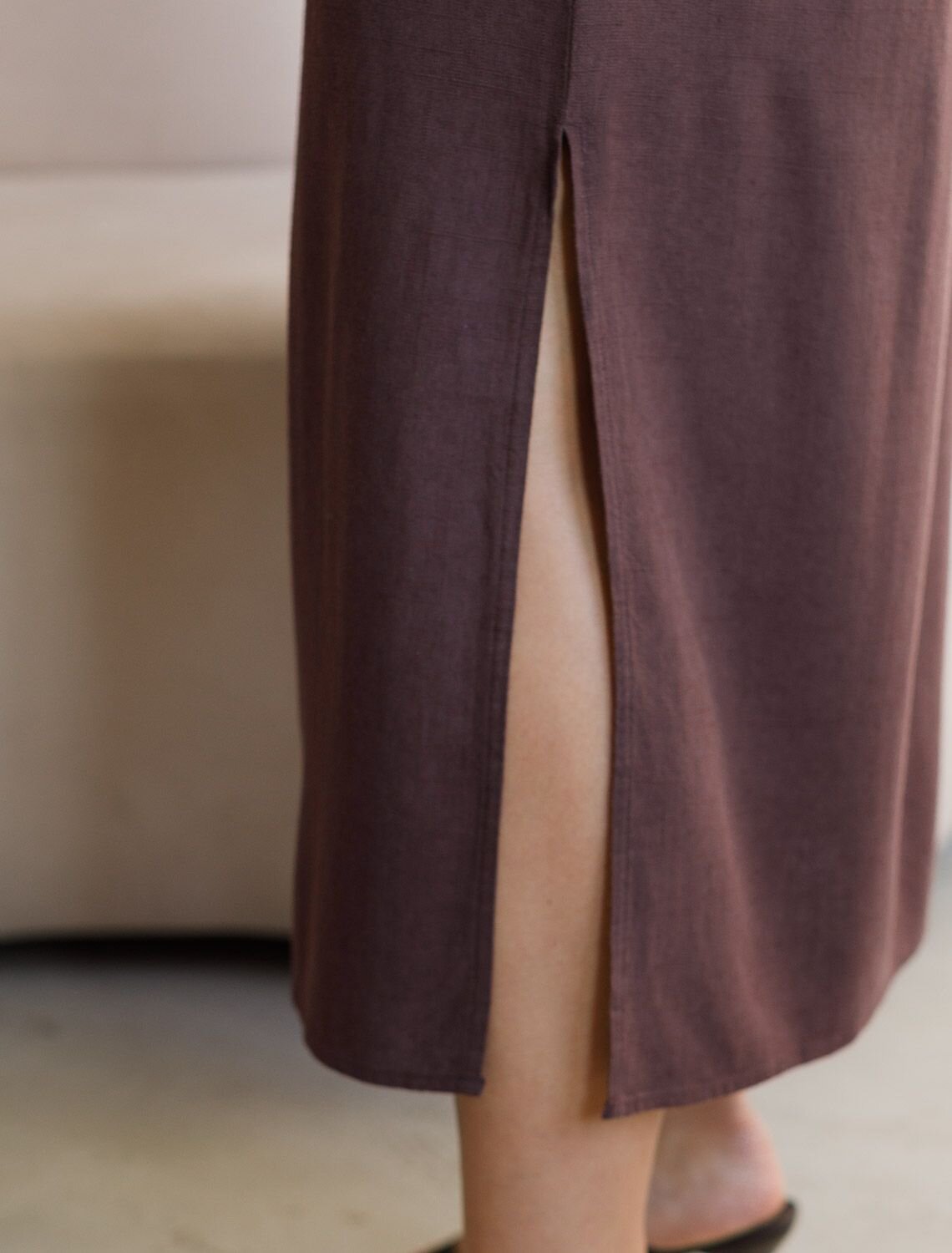 VILATTE Платье 590332 D22.269 коричневый