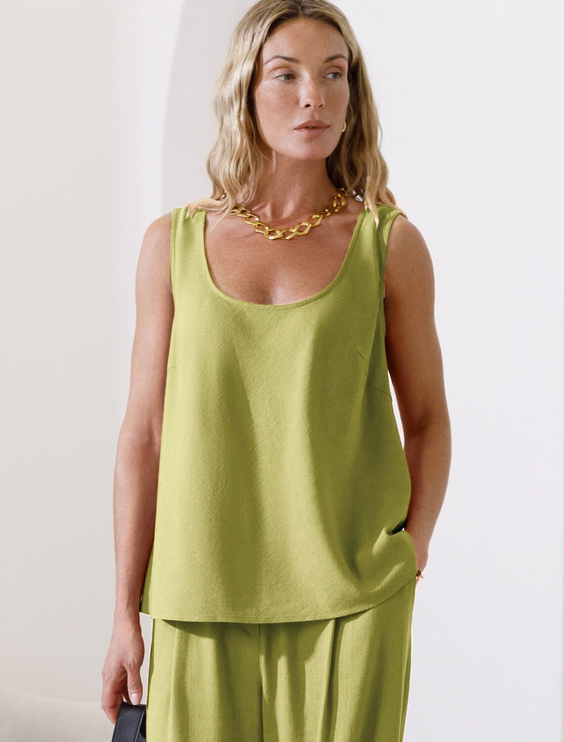 VILATTE Топ 590338 D23.076 салатовый