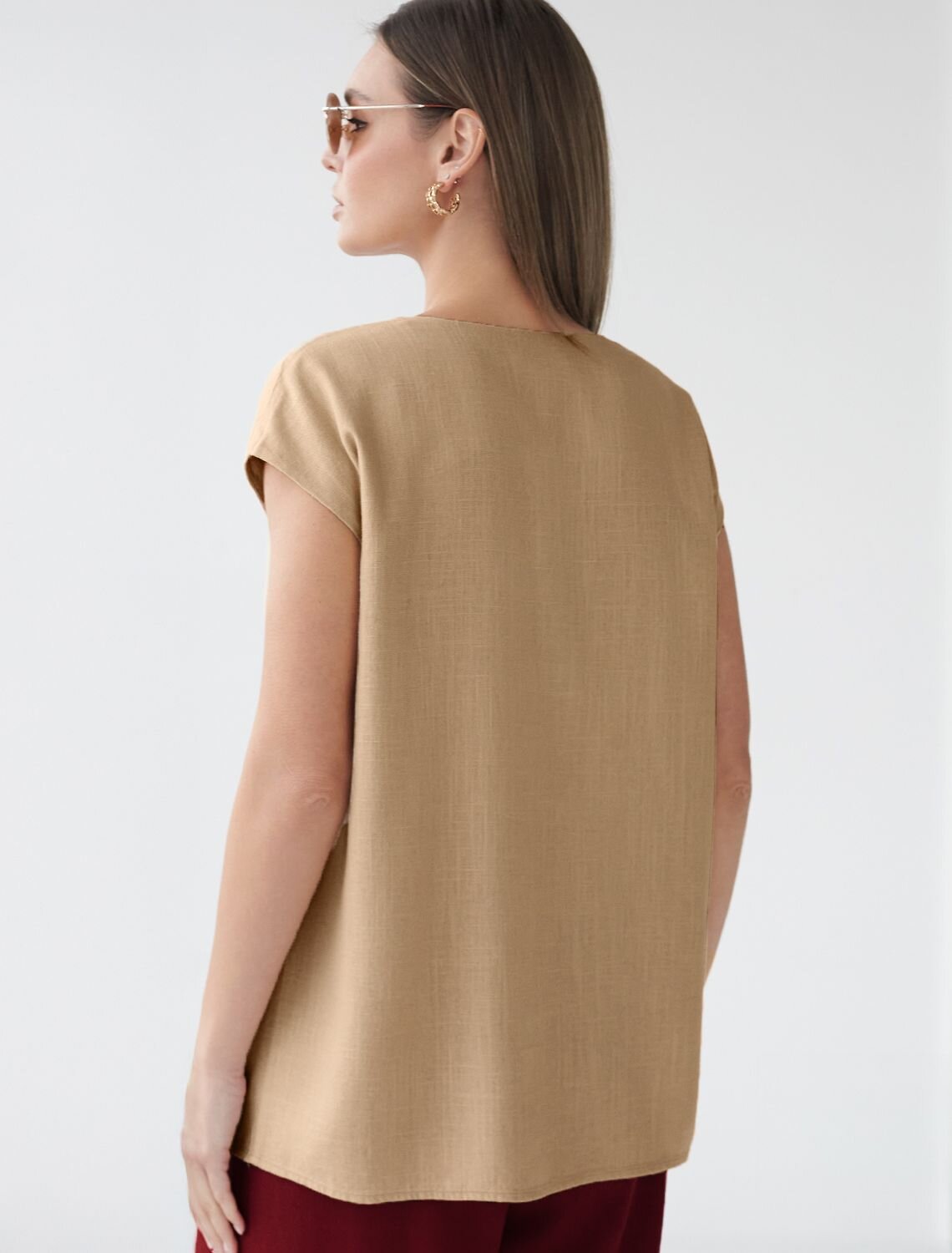 VILATTE Топ 590339 D23.077 бежевый