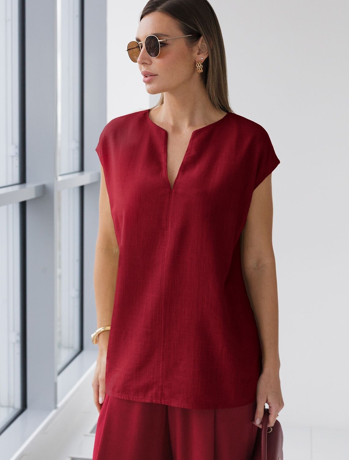 VILATTE Топ 590341 D23.077 гранатовый