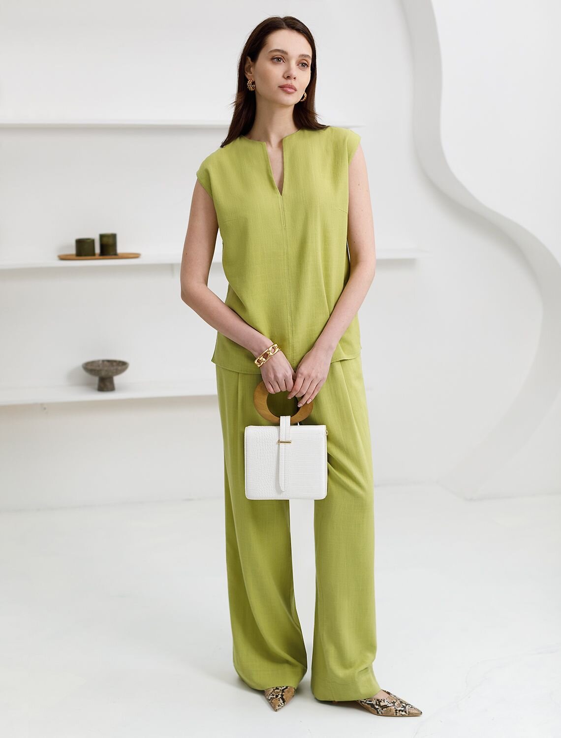 VILATTE Топ 590344 D23.077 салатовый