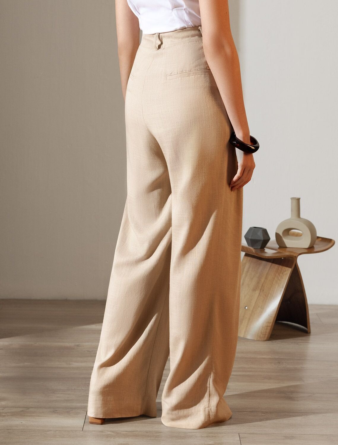 VILATTE Брюки 590345 D24.308 бежевый