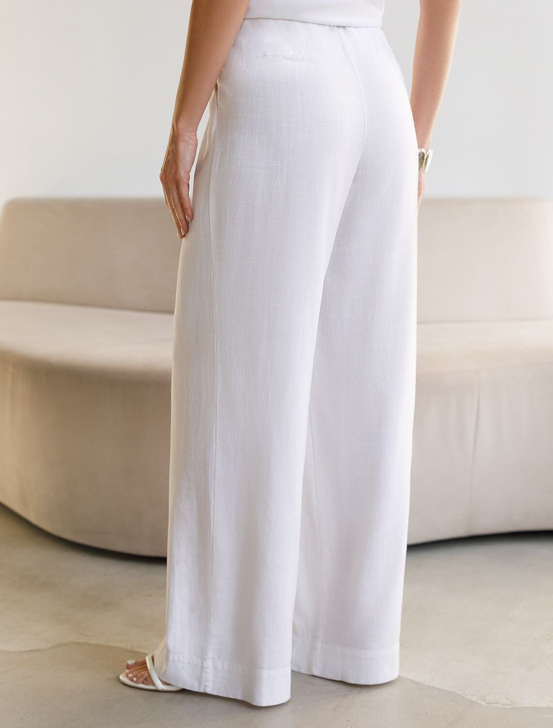 VILATTE Брюки 590346 D24.308 белый