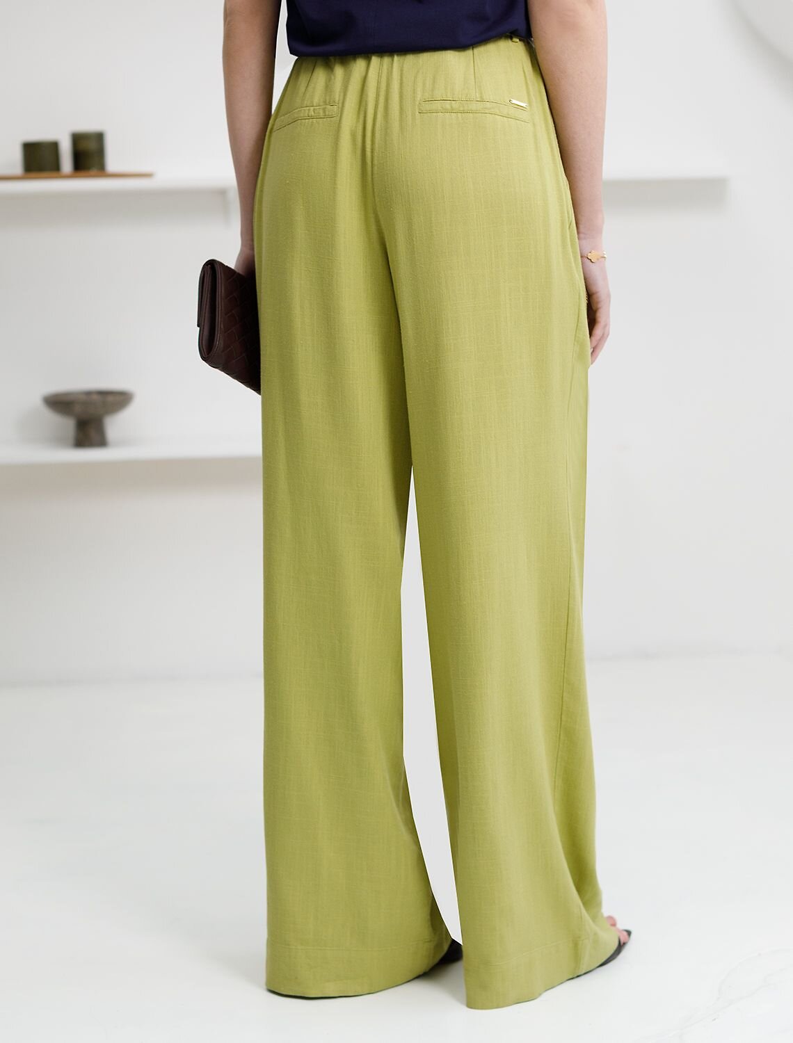 VILATTE Брюки 590350 D24.308 салатовый