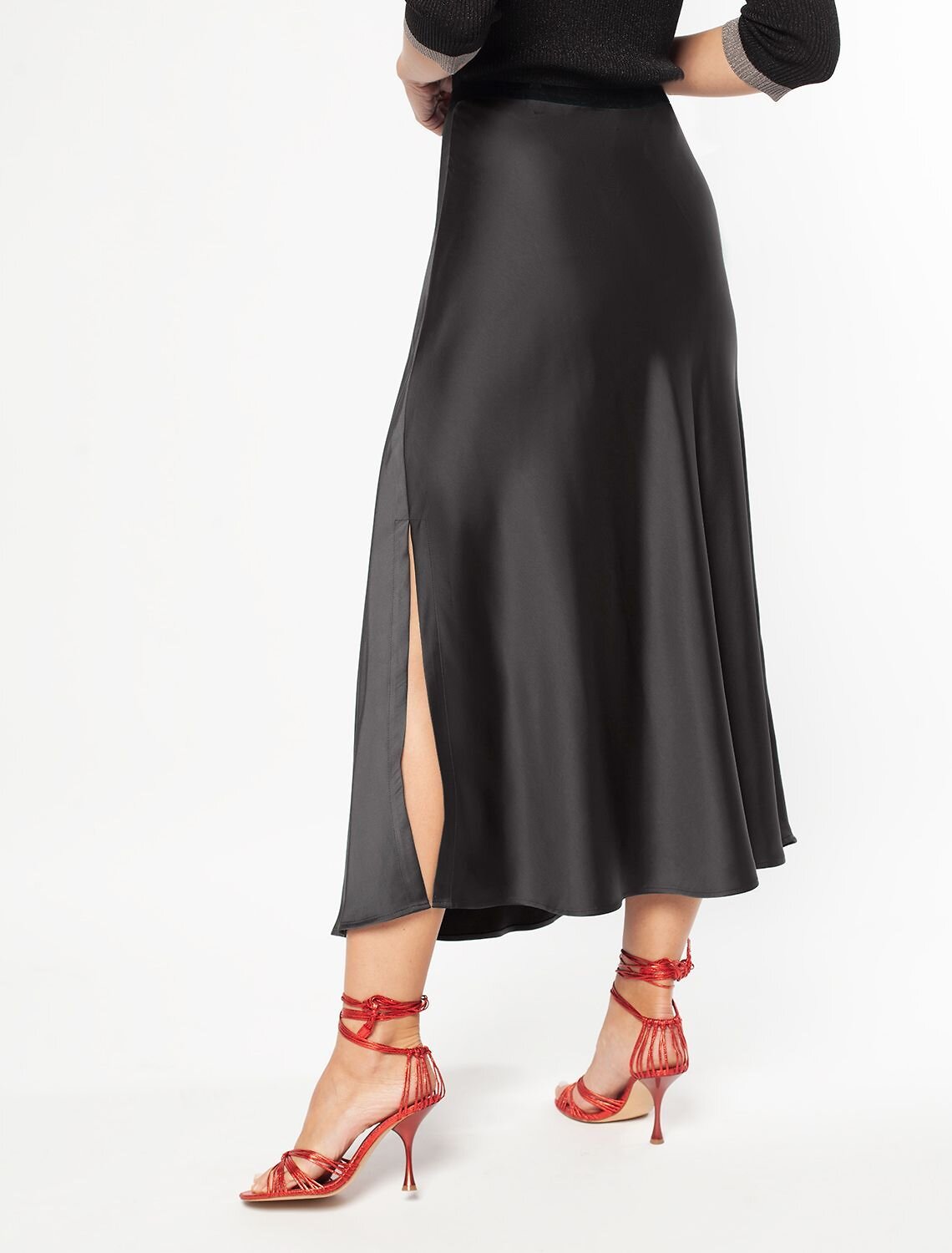 VILATTE Юбка 590351 D26.461 черный