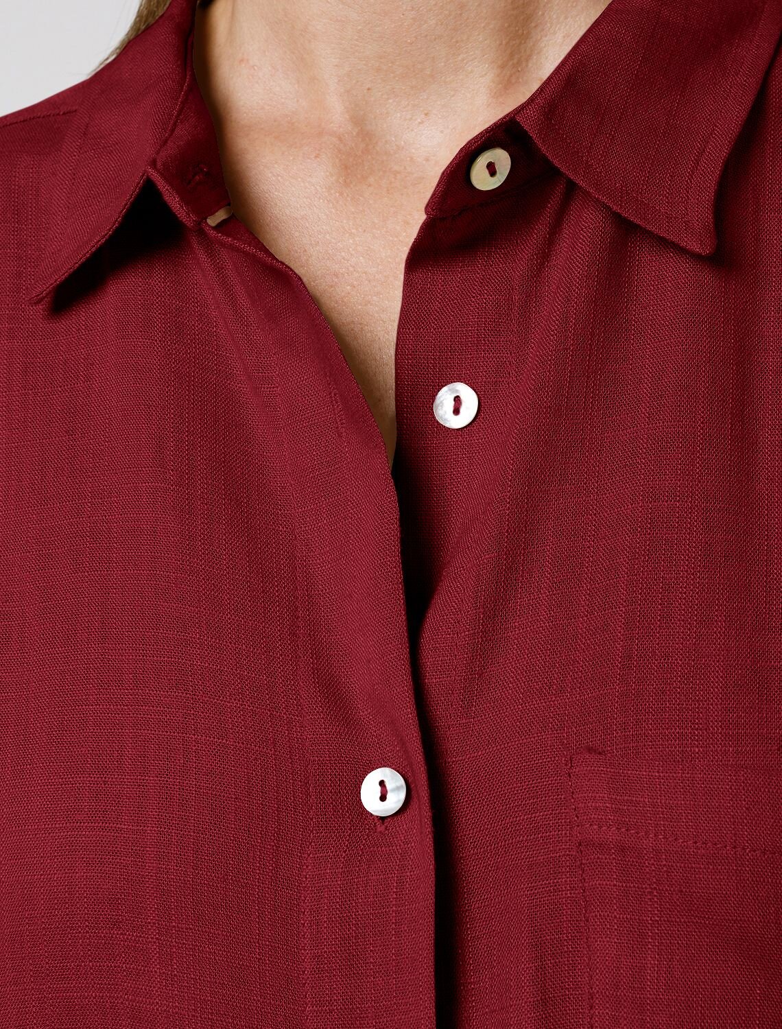 VILATTE Блузка 590360 D29.357 гранатовый