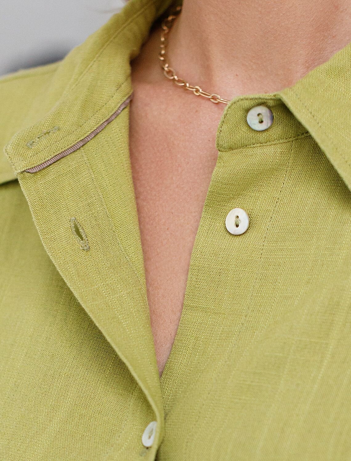 VILATTE Блузка 590363 D29.357 салатовый