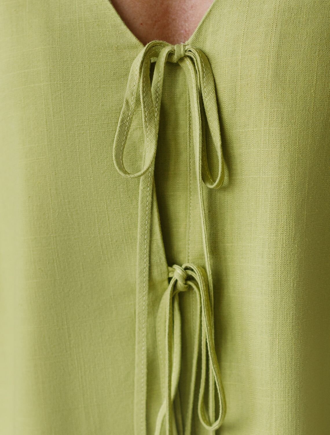 VILATTE Блузка 590368 D29.358 салатовый