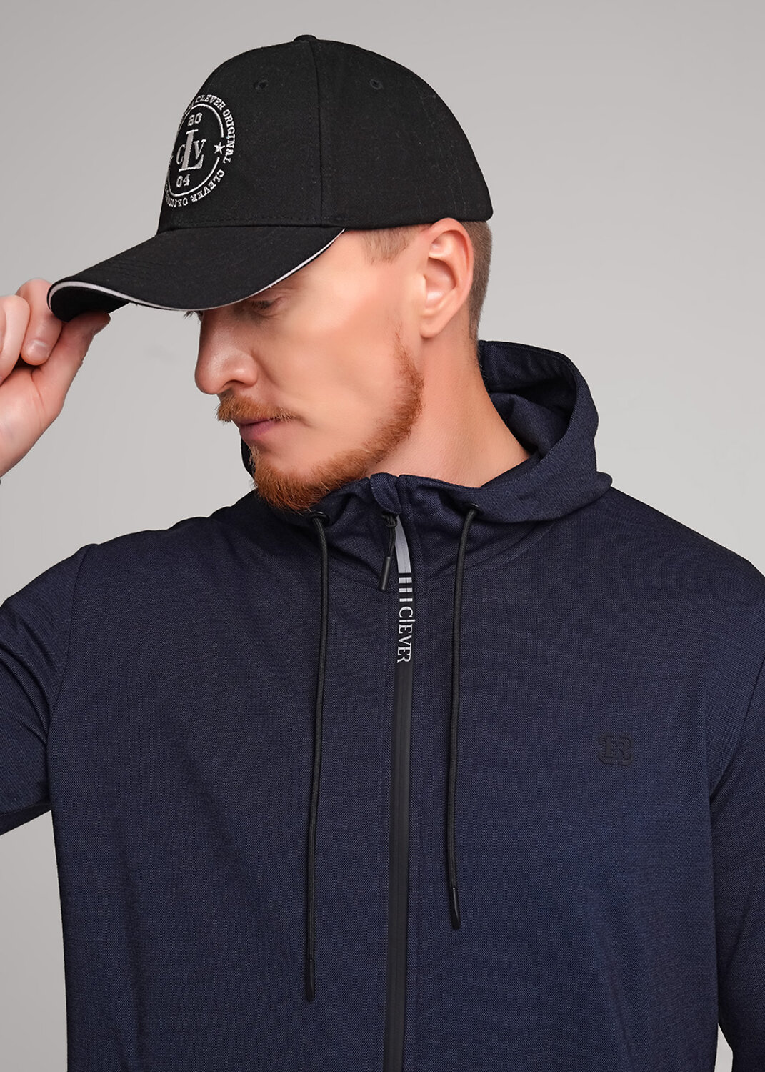 CLEVER Куртка 590393 662108зэ т.синий/чёрный