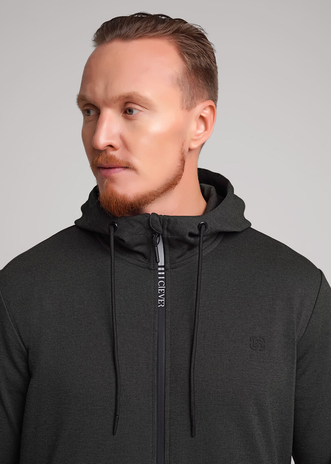 CLEVER Куртка 590394 662108зэ maxi т.зелёный/чёрный