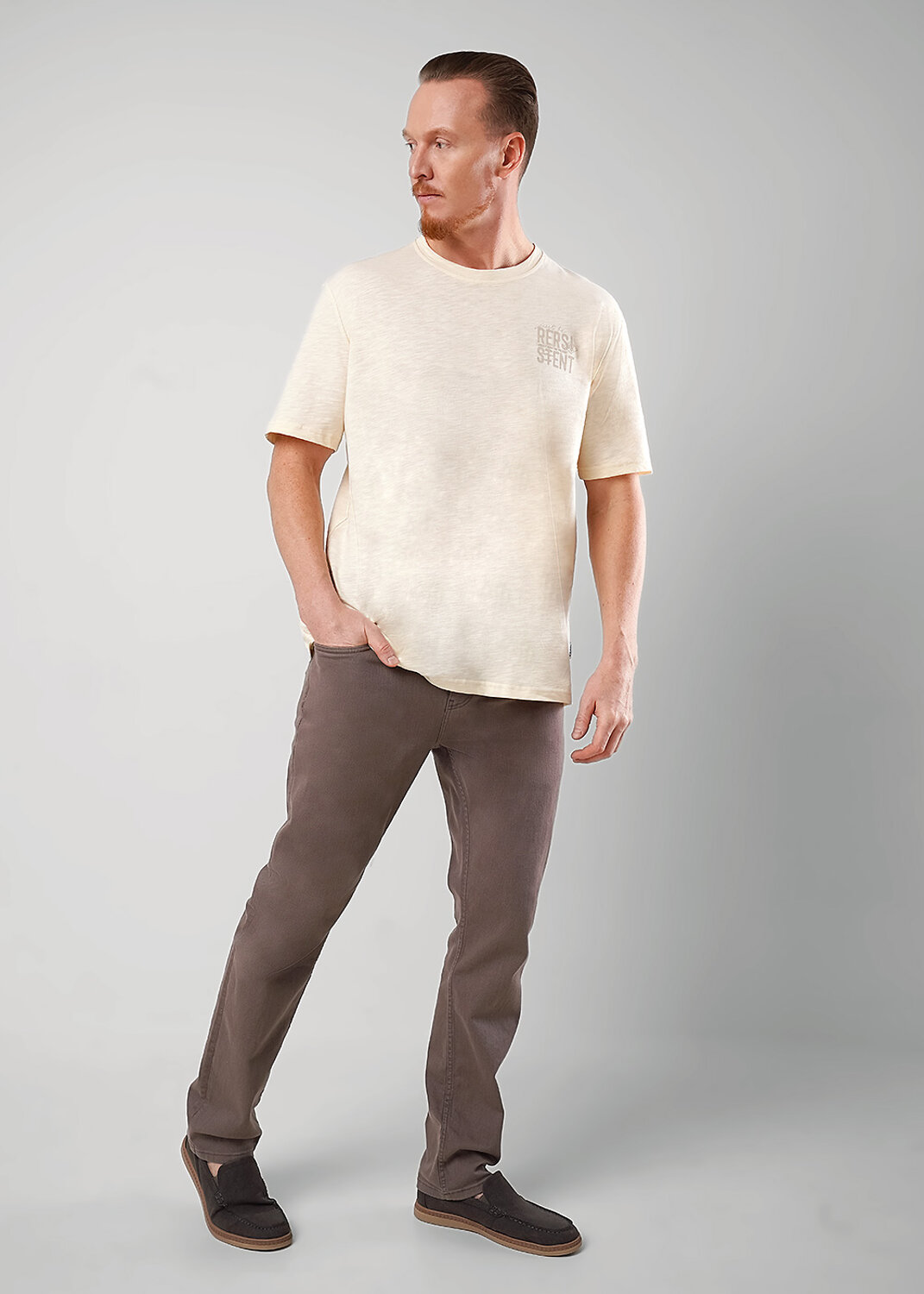 CLEVER Футболка 590404 562301/13о maxi_п св.бежевый