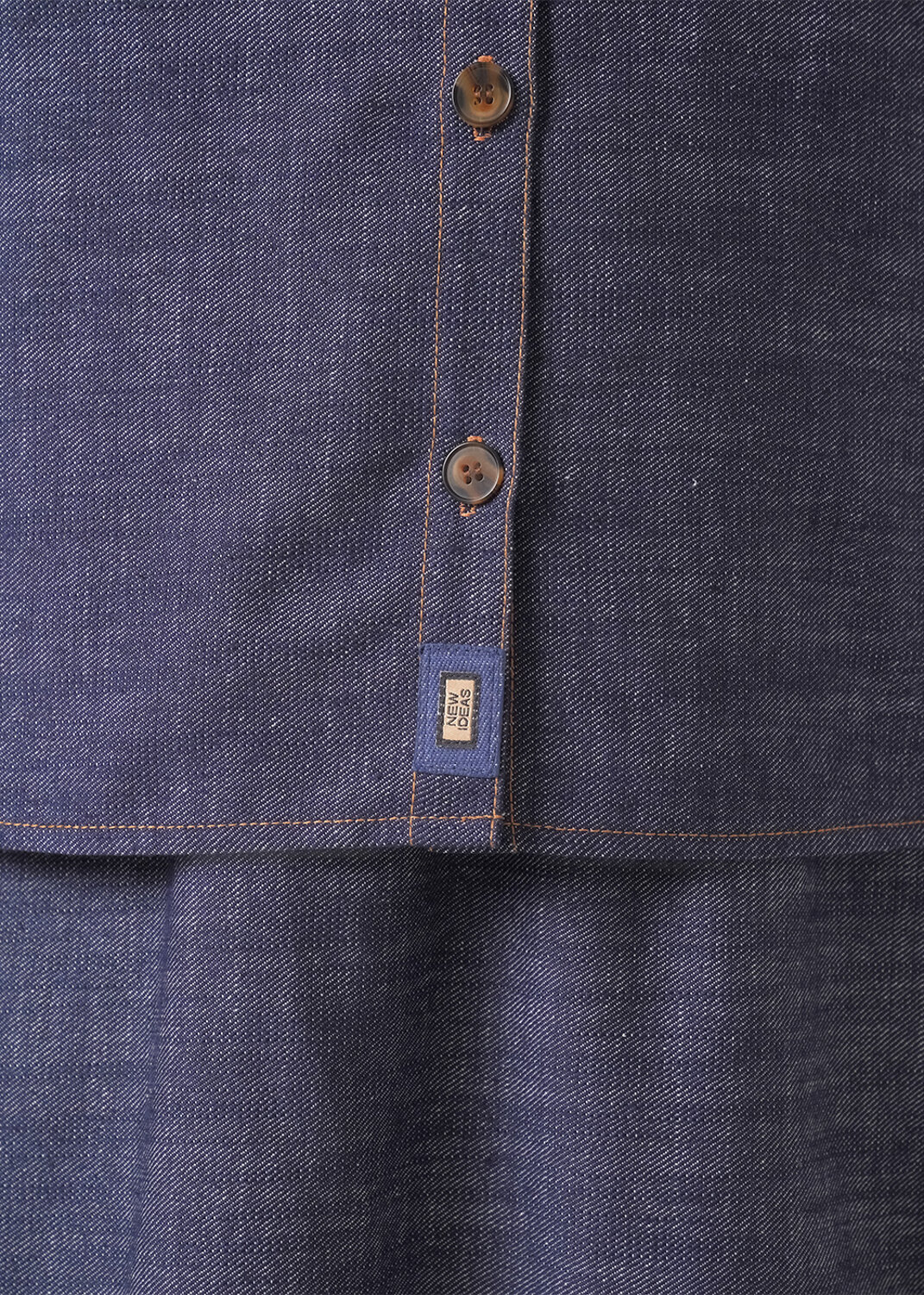 CLEVER Блузка 590416 263278/201дж джинсовый