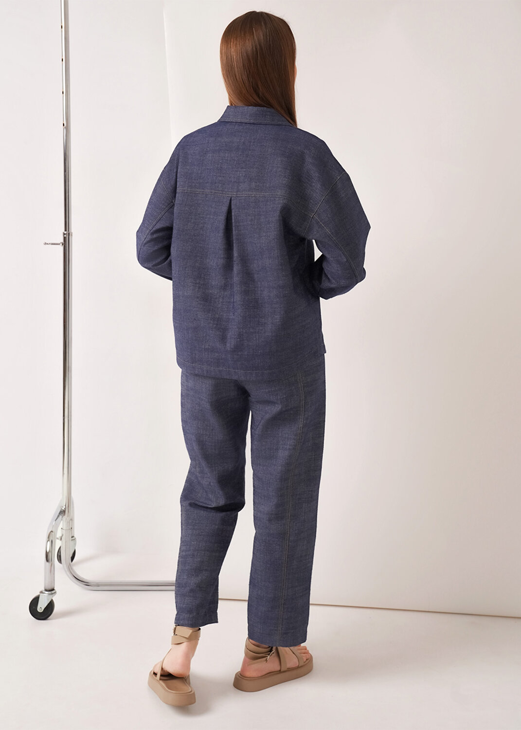 CLEVER Жакет 590417 263279/201дж джинсовый