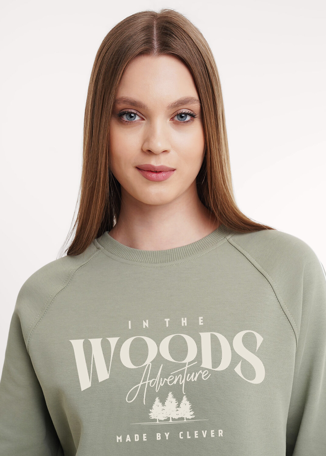 CLEVER Джемпер 590421 LSW26-100/1 хаки