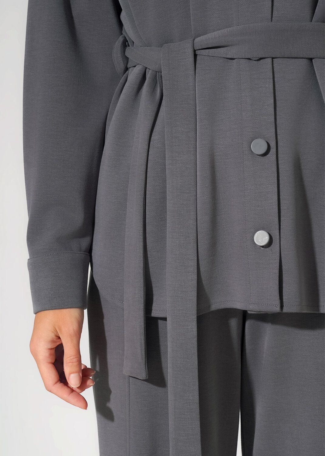 CLEVER Блузка 590422 267195/200тдф т.серый