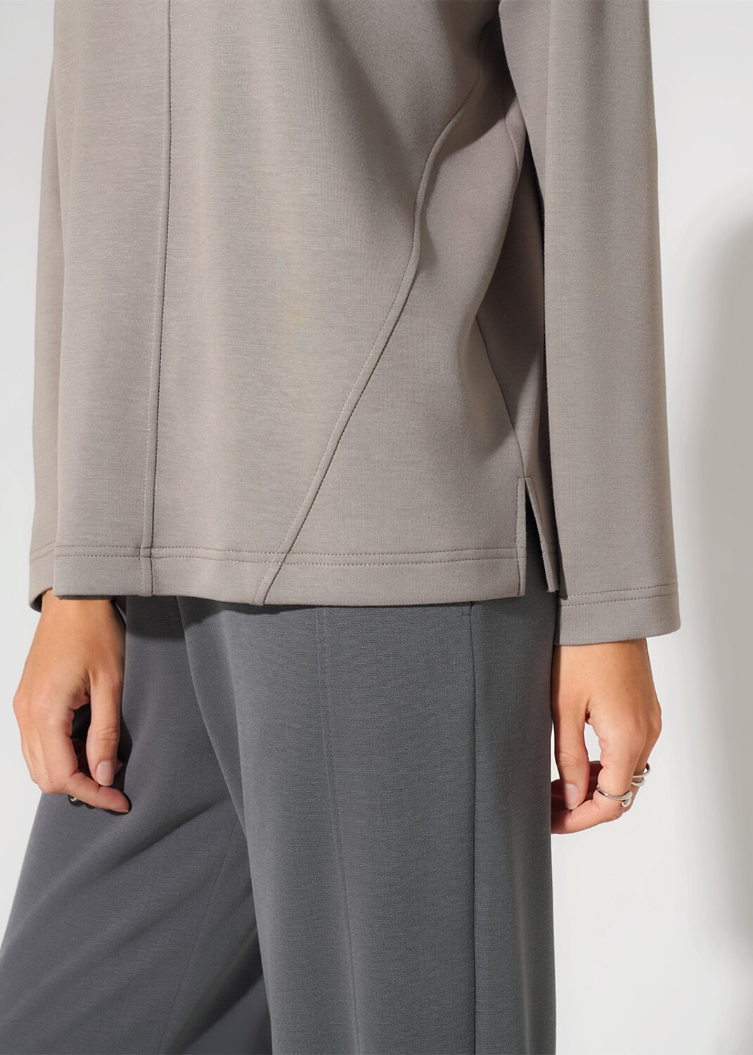 CLEVER Джемпер 590423 267181/200сд_п кофейный