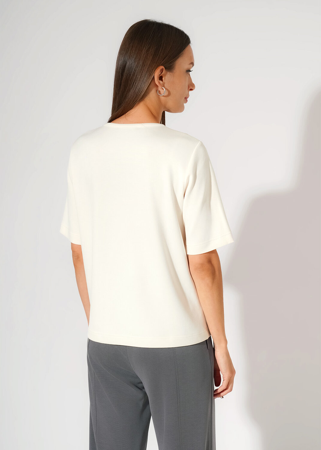 CLEVER Джемпер 590425 267182/200сд_п молочный